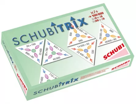 Schubitrix - Înmulțirea și împărțirea cu multiplii lui 10, [],edituradiana.ro