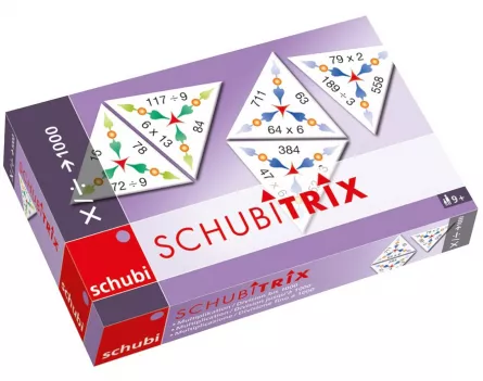 Schubitrix - Înmulțirea și împărțirea până la 1000, [],edituradiana.ro
