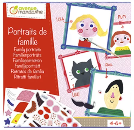 Set creativ - Portrete de familie, [],edituradiana.ro