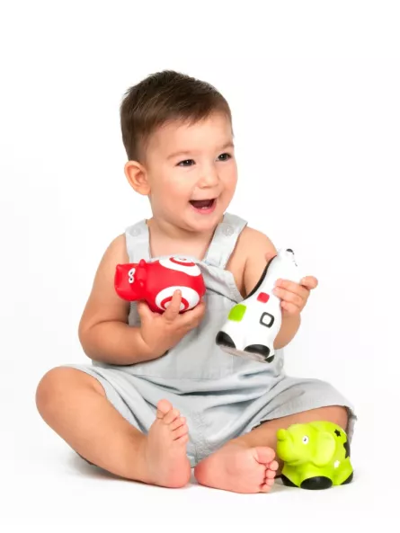 Set de 3 jucării colorate pentru bebeluși, [],edituradiana.ro