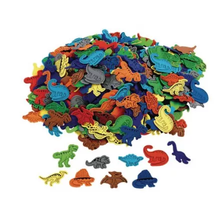 Set de 500 de dinozauri colorați din spumă, [],edituradiana.ro
