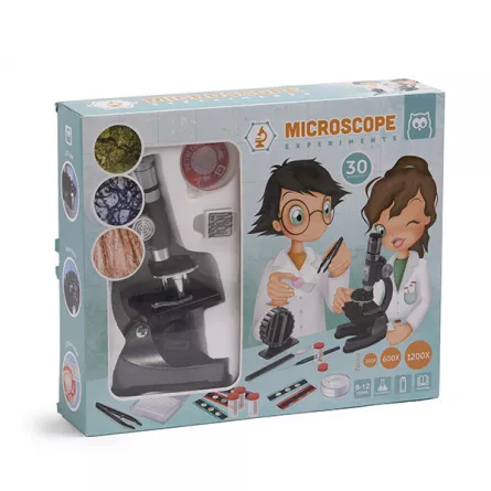 Set educativ - Microscop, 30 de experimente științifice, [],edituradiana.ro