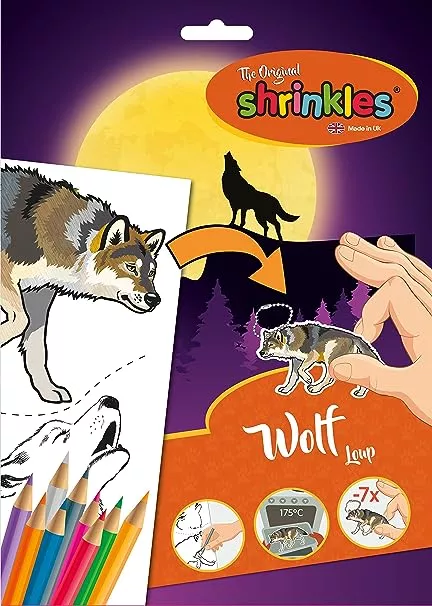 Shrinkles - Realizează-ți propriile accesorii cu lupi, [],edituradiana.ro