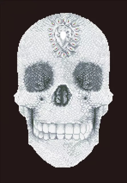 Tablou cu diamante - Craniu de cristal, [],edituradiana.ro