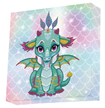 Tablou Diamond Box – Ariel, puiul de dragon, [],edituradiana.ro
