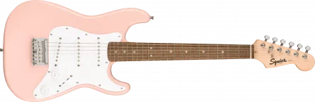 Chitara electrica Squier Mini Strat 3/4 V2 Shell Pink, [],guitarshop.ro