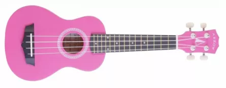 Ukulele Arrow PB10 PK Soprano Pink Top, [],guitarshop.ro