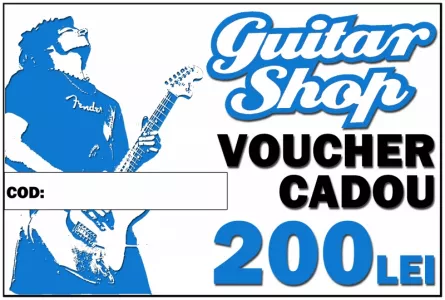 Voucher CADOU 200 LEI, [],guitarshop.ro