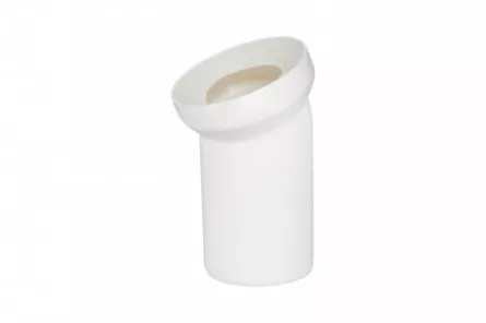 Racord WC rigid/fix CR - Eurociere cu cot la 22°, lungime 149 mm, iesire ø110, [],onlinedepozit.ro