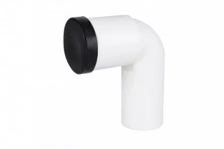 Racord WC rigid/fix CR - Eurociere cu cot la 90°, iesire Ø110, [],onlinedepozit.ro