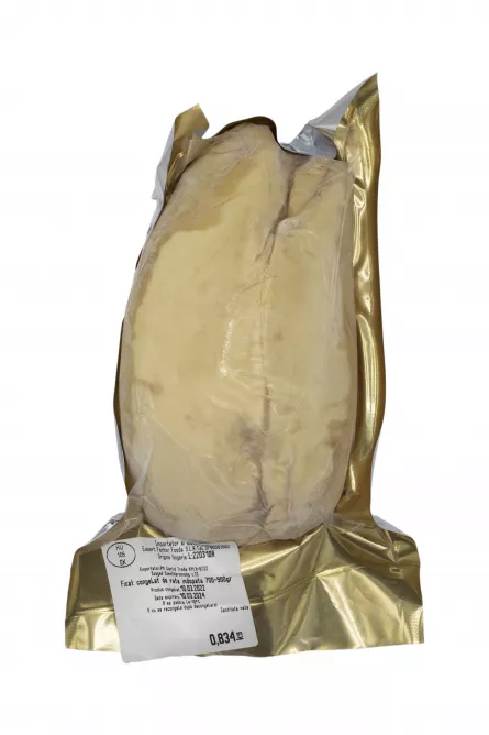 Foie Gras de rata intreg, crud, calitate premium, pachet de 630 g, [],expertfoods.ro