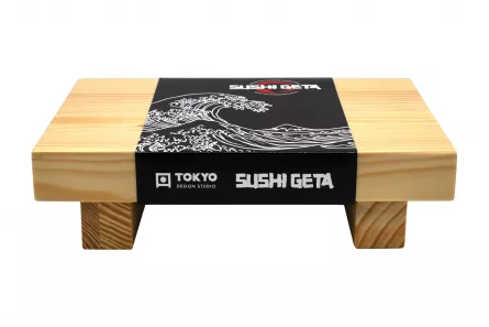Platou din lemn pentru sushi ''Sushi Geta'' Tokyo Design Studio, [],expertfoods.ro