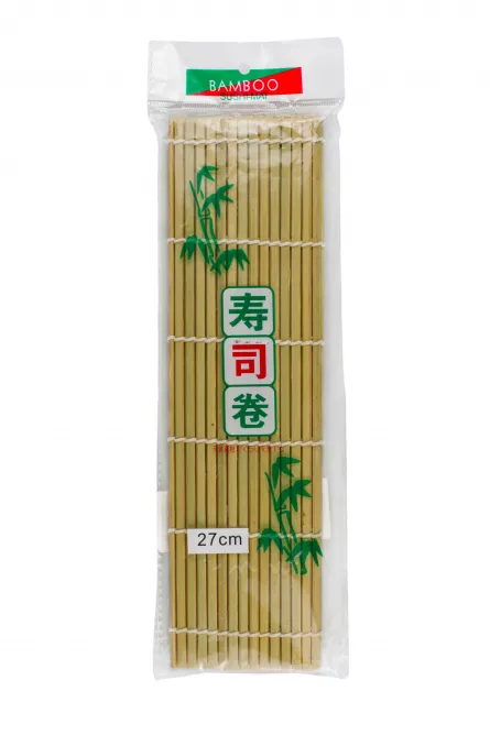 Suport pentru rulat sushi, din Bambus 27 x 27 cm ‘Bamboo mate’, [],expertfoods.ro