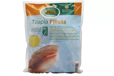 Tilapia file 140 - 200 gr fara piele, punga 800g net, Epic Select, [],expertfoods.ro