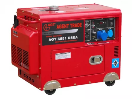 AGT 6851 DSEA Generator monofazat, 4.5 KVA + Automatizare AT 408/22
