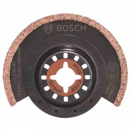 Bosch ACZ 65 RT Panza de ferastrau segmentata cu strat de acoperire din carburi metalice RIFF pentru taieri inguste, D 65 mm