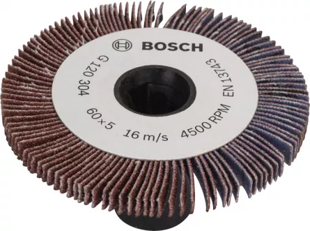 Bosch Cilindru cu lamele, 5 mm, granulatie 120