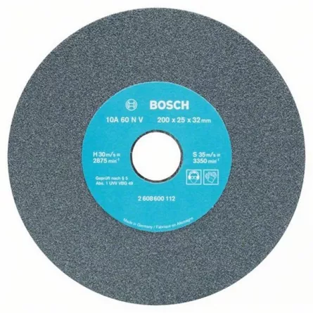 Bosch Disc 200 X 22 X 32 mm cu CORINDON, R60/GSM 200