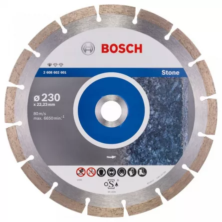 Bosch Disc diamantat, Professional for Stone, 230 mm