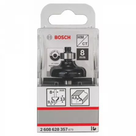 Bosch Freza de profilat G. cu doua taisuri -HM, L 12.4 mm