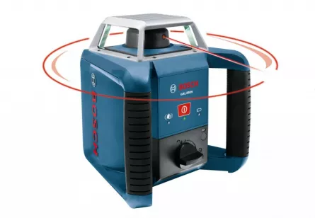 Bosch GRL 400 H Nivela laser rotativa + stativ BT 152 + rigla GR 240