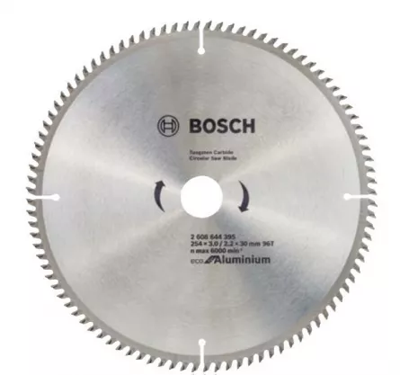 Bosch Panza de ferastrau circular Eco line pentru aluminiu, 305 x 3,2/2,2 x 30 mm, 96 dinti