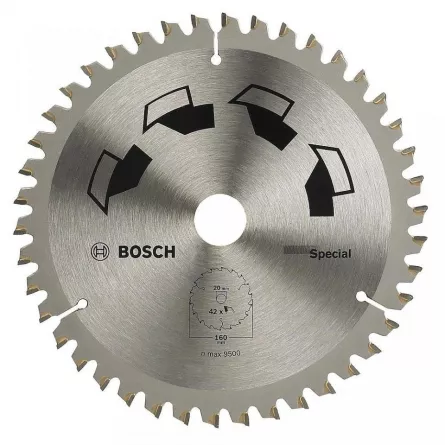 Bosch Panza de ferastrau circular SPECIAL, 160 x 20/16 mm, 42 dinti