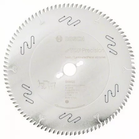 Bosch Panza de ferastrau circular Top Precision Best for Laminated Panel Abrasive, 300 x 30 mm, 96 dinti