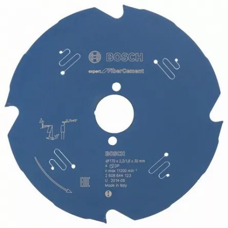 Bosch panza ferastrau circular Expert for FiberCement 170x30x2.2/1.6x4 T