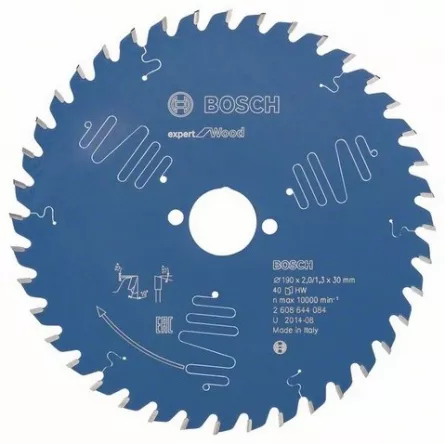 Bosch panza ferastrau circular expert for Wood 190x30x2/1.3x40 T