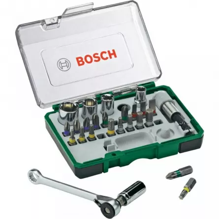 Bosch Set de 27 capete de surubelnita
