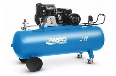 Compresor de aer, 500 L, ABAC PRO B6000 500 CT7.5, cu piston, seria Pro, 400 V