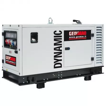 GENMAC Dinamic G15LSM Generator de curent insonorizat stationar, Seria Dynamic, 16.7 KVA
