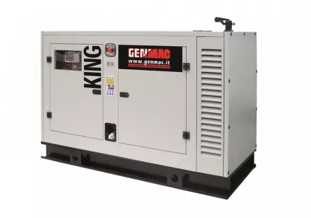GENMAC King G60PSA Generator de curent insonorizat stationar, Seria Industrial, 66 KVA