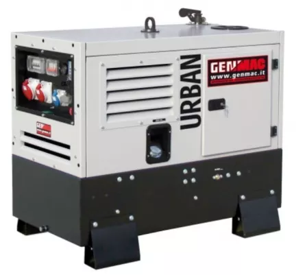 GENMAC Urban G17000LSM Generator de curent insonorizat stationar, Seria Construction, 17 KVA