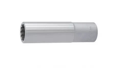 UNIOR 190/1L12p Capat cheie tubulara varianta lunga 1/2" cu 12 laturi, dimensiunea exterioara 11 mm
