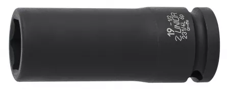 UNIOR 231/4L6p Capat cheie tubulara de IMPACT lunga 1/2", dimensiunea exterioara 12 mm