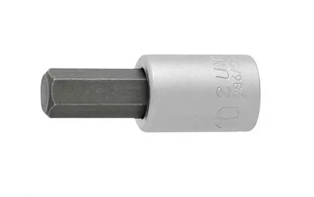 UNIOR 236/2HX Capat cheie tubulara cu profil hexagonal exterior 3/8" , dimensiune 4 mm