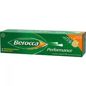 Berocca Performance, 15 comprimate efervescente, Bayer