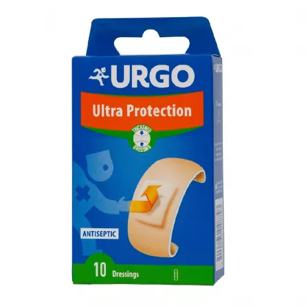 URGO PLASTURI ULTRA-PROTECTIE 10 BUCATI