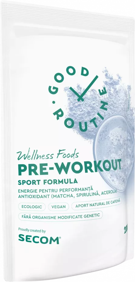 Good Routine Secom Psyllium GOOD ROUTINE PRE WORKOUT SPORT FORMULA 200 G SECOM AX1221135...