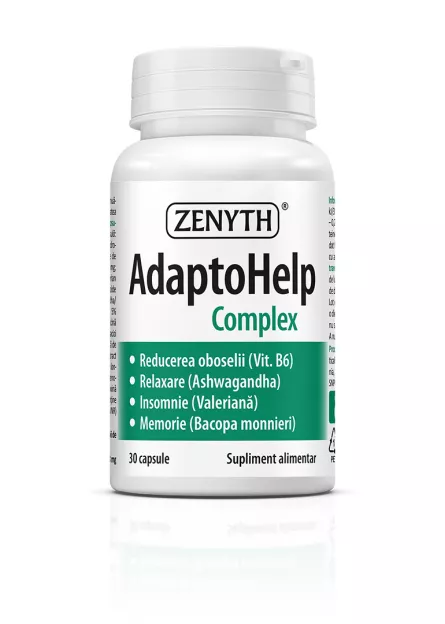 Zenythr ZENYTH ADAPTOHELP COMPLEX X 30 CPS A0X029277 Zenyth Amerisph...