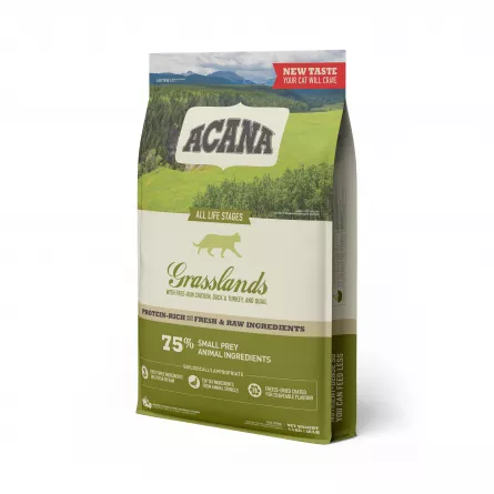 ACANA Cat Grasslands 4,5 kg, [],magazindeanimale.ro