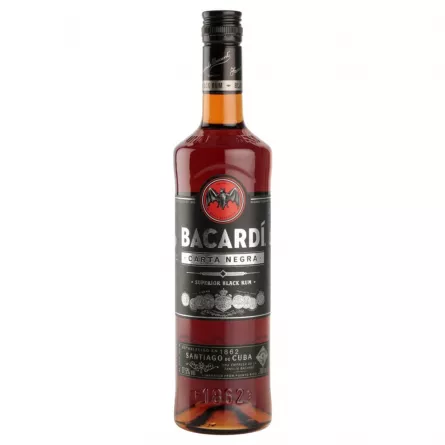 BACARDI CARTA NEGRA 0,7 L 40%, [],beicevreipro.ro
