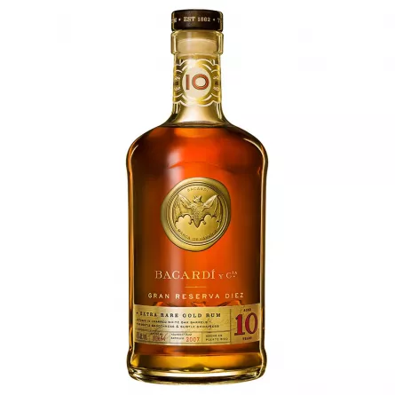 BACARDI GRAN RESERVA DIEZ RUM 0,7 L 40%, [],beicevreipro.ro