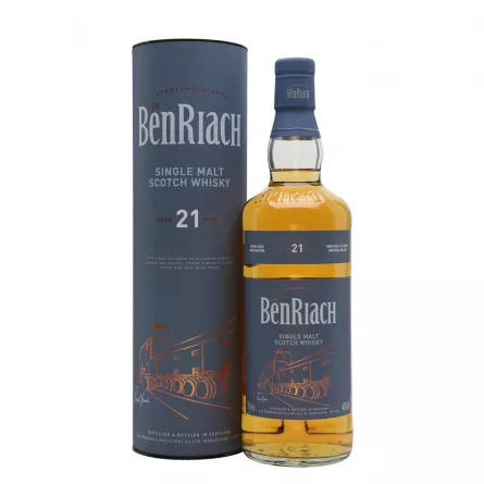 BENRIACH WHISKY 21 YO 0.7L 46%, [],beicevreipro.ro