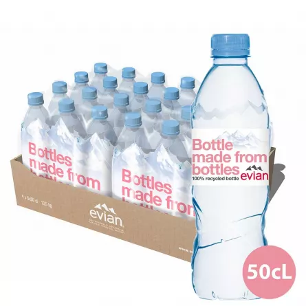 EVIAN 0.5 L - RPET, [],beicevreipro.ro
