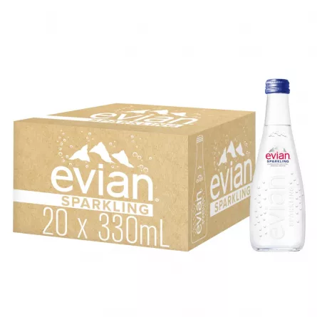 EVIAN SPARKLING 0.33L - STICLA, [],beicevreipro.ro