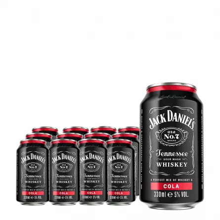 JACK DANIEL`S COLA 0.33L 5%, [],beicevreipro.ro