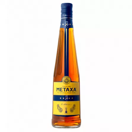 METAXA 5* 0.5L 38%, [],beicevreipro.ro